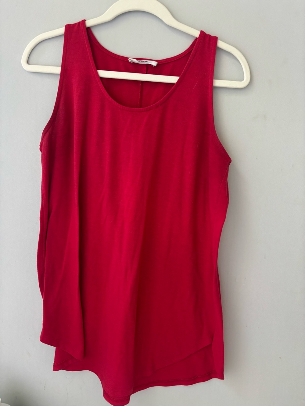 Red Zenana tank